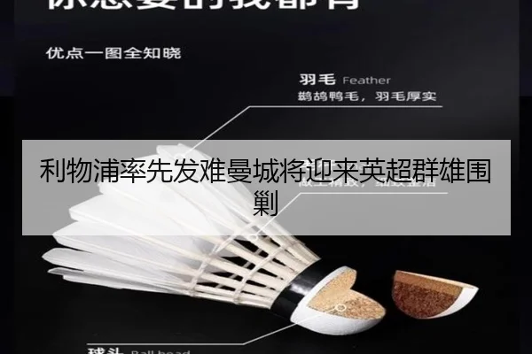 利物浦率先发难曼城将迎来英超群雄围剿